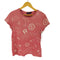 ポロラルフローレン POLO RALPH LAUREN 総柄 プリント クルーネック Tシャツ レディース import:M