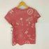 ポロラルフローレン POLO RALPH LAUREN 総柄 プリント クルーネック Tシャツ レディース import:M