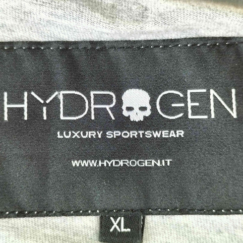 ハイドロゲン HYDROGEN エンボス加工 スタッズ クルーネックTシャツ Y2K メンズ import:XL