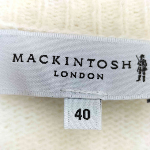 マッキントッシュロンドン Mackintosh LONDON スフレ ウール クルーネックニット プルオーバー レディース JPN:40
