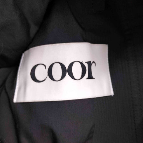 COOR クア スモーキングフライトボンバージャケット メンズ import:L