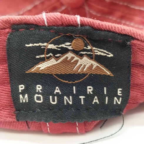 PRAIRIE MOUNTAIN 企業ロゴ刺繍 1962 6パネルキャップ メンズ