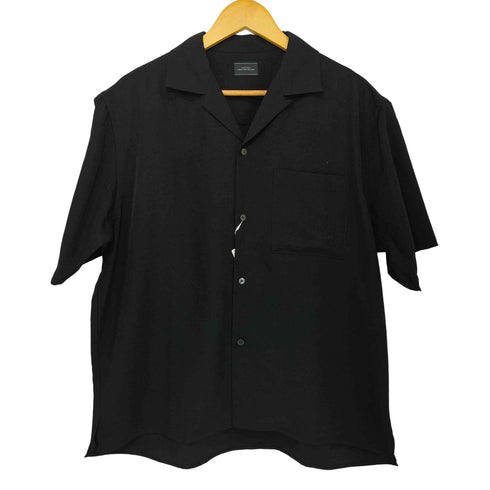 ユナイテッドアローズグリーンレーベルリラクシング UNITED ARROWS green label relaxing 26SS スラブ オープンカラー 半袖 シャツ メンズ JPN:M