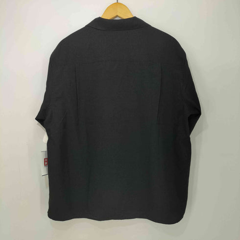 ユナイテッドアローズグリーンレーベルリラクシング UNITED ARROWS green label relaxing 26SS スラブ オープンカラー 半袖 シャツ メンズ JPN:M