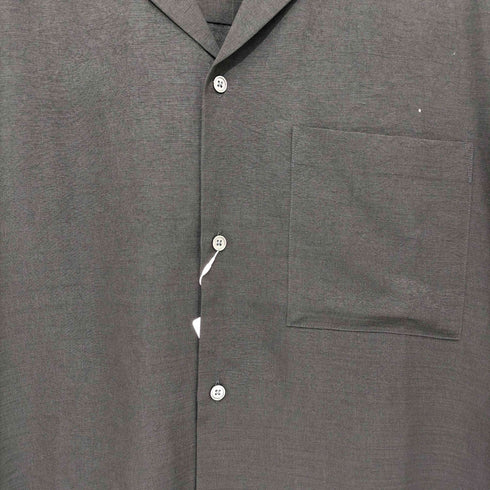 ユナイテッドアローズグリーンレーベルリラクシング UNITED ARROWS green label relaxing 26SS スラブ オープンカラー 半袖 シャツ メンズ JPN:M