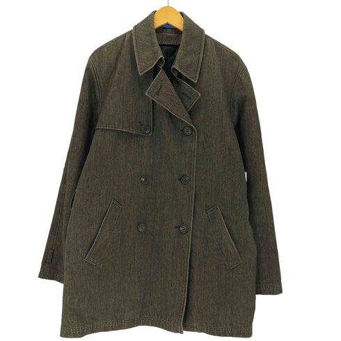 ポールスミスロンドン Paul Smith LONDON ヘリンボーン アクリル混 コットントレンチコート メンズ
