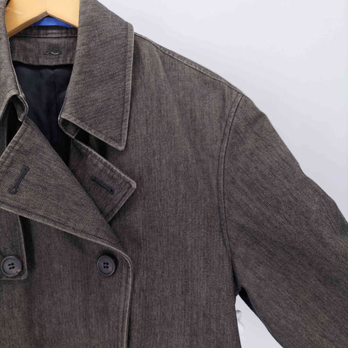 ポールスミスロンドン Paul Smith LONDON ヘリンボーン アクリル混 コットントレンチコート メンズ