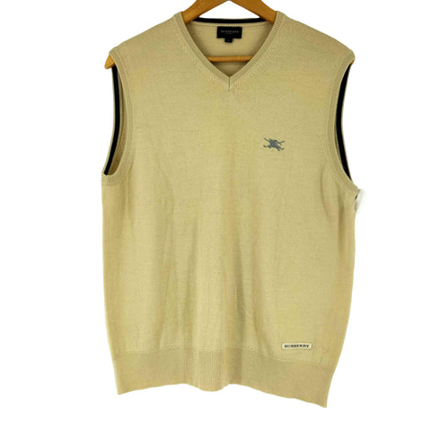 バーバリーゴルフ BURBERRY GOLF Vネック ニットベスト メンズ JPN:L