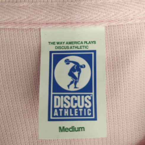 ディスカスアスレチック Discus Athletic ロゴ刺繍 クルーネックTシャツ ショーツ セットアップ メンズ JPN:M