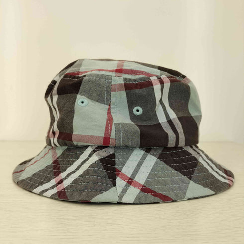 ステューシー Stussy MADRAS BUCKET HAT マドラス チェック バケット ハット メンズ S/M