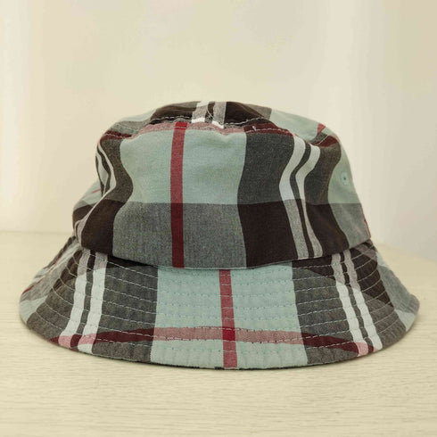 ステューシー Stussy MADRAS BUCKET HAT マドラス チェック バケット ハット メンズ S/M