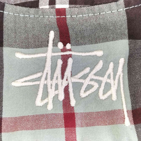 ステューシー Stussy MADRAS BUCKET HAT マドラス チェック バケット ハット メンズ S/M