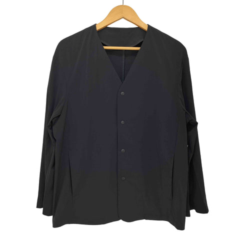 ユナイテッドアローズグリーンレーベルリラクシング UNITED ARROWS green label relaxing フリーリッチ ノーカラー ジャーディガン カーディガン メンズ JPN:S