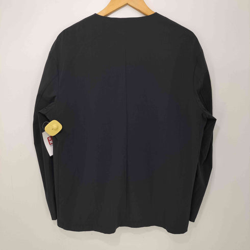 ユナイテッドアローズグリーンレーベルリラクシング UNITED ARROWS green label relaxing フリーリッチ ノーカラー ジャーディガン カーディガン メンズ JPN:S