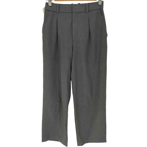 ユニクロ UNIQLO タックワイドパンツ レディース JPN:M