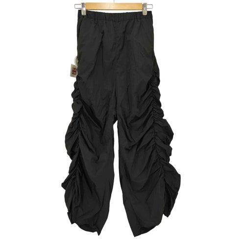 ヘリンドットサイ HeRIN.CYE SIDE GATHER PANTS サイド ギャザー パンツ レディース JPN:38