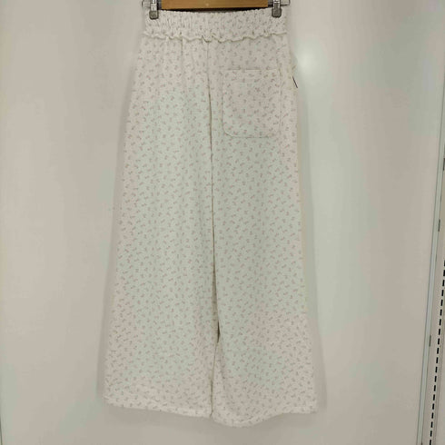 HIGH SCHOOL DISCO Little flower fleece pants レディース
