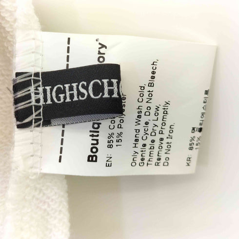 HIGH SCHOOL DISCO Little flower fleece pants レディース