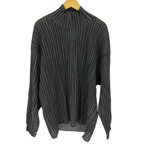 シャリーフ SHAREEF PLEATS HIGH-NECK P/O プリーツ ハイネックプルオーバー メンズ JPN:3
