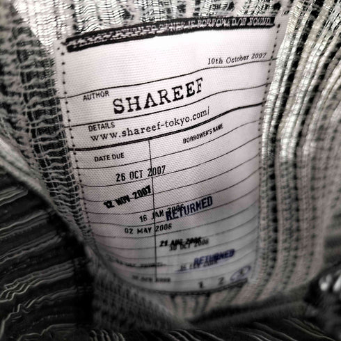 シャリーフ SHAREEF PLEATS HIGH-NECK P/O プリーツ ハイネックプルオーバー メンズ JPN:3