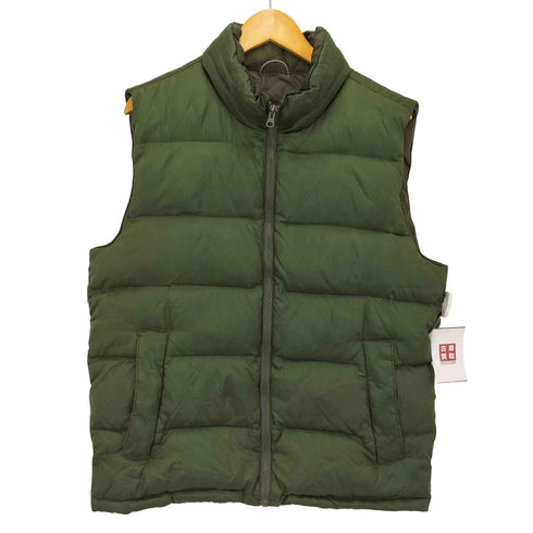 ギャップ Gap 00S OLD ジップアップ ダウン ベスト メンズ import:M