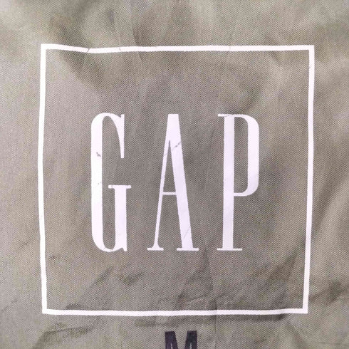 ギャップ Gap 00S OLD ジップアップ ダウン ベスト メンズ import:M