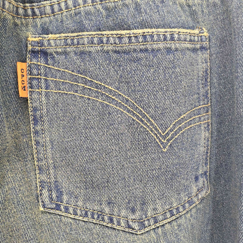 シーピーシーエム CPCM ウォッシュドワイドデニムパンツ メンズ JPN:M