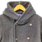 ハムネット HAMNETT フーテッド ショールカラー コート レディース import:M
