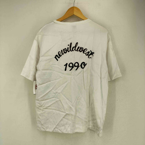 ロクビューティーアンドユースユナイテッドアローズ 6 BEAUTY & YOUTH UNITED ARROWS NEWILDWEST 1990 レーヨン混 半袖 Tシャツ レディース