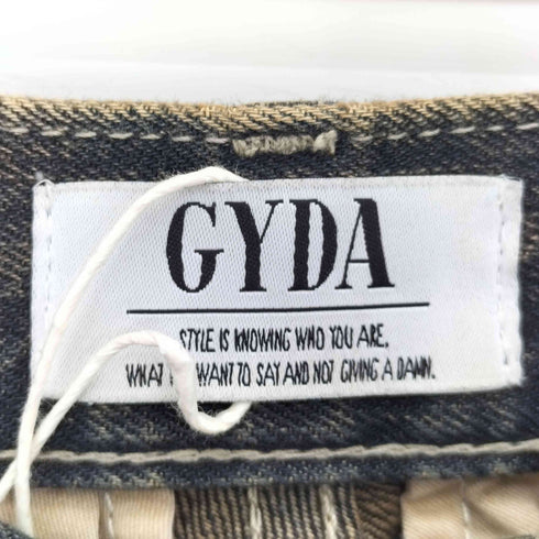 ジェイダ GYDA 25aw ハイウエスト Urban Utility Wash Cargoデニムパンツ レディース JPN:XS