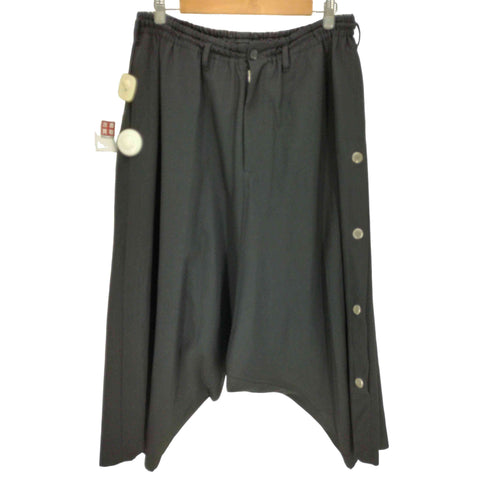 グラウンドワイ Ground Y 26SS WOOL GABARDINE SAROUEL PANTS WITH EYELETS ウール ギャバジン サルエル パンツ ウィズ アイレット メンズ JPN:3