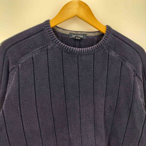 ノーティカ NAUTICA 00S ローゲージ コットン ニット メンズ import:L