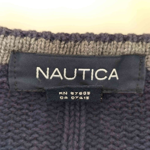 ノーティカ NAUTICA 00S ローゲージ コットン ニット メンズ import:L