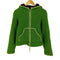 MAGIC FASHION ウール ジップアップ ニットパーカー フーデッド ジャケット レディース M