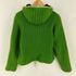 MAGIC FASHION ウール ジップアップ ニットパーカー フーデッド ジャケット レディース M