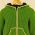 MAGIC FASHION ウール ジップアップ ニットパーカー フーデッド ジャケット レディース M