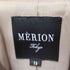 MERION キャメル Aライン チェスター コート レディース 9