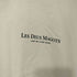 エディフィス EDIFICE × LES DEUX MAGOTS 26SS リンガー Tシャツ メンズ JPN:S