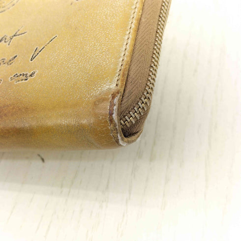 イヴサンローラン Yves Saint Laurent Yメール レザーラウンドファスナー 長財布 レディース
