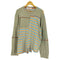 エコーズラッタ ECKHAUS LATTA LAPPED パッチワーク リメイク仕様 ボーダー柄 長袖 Tシャツ メンズ import:L