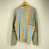 エコーズラッタ ECKHAUS LATTA LAPPED パッチワーク リメイク仕様 ボーダー柄 長袖 Tシャツ メンズ import:L