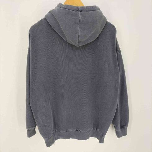 BRANDY MELVILLE 裏起毛 ブランク ジップアップ パーカー メンズ