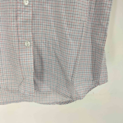 スティーブンアラン Steven Alan USA製 チェック ボタンダウン 半袖シャツ レディース import:S