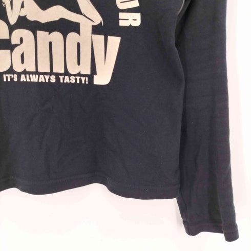 ヒステリックグラマー HYSTERIC GLAMOUR QUEEN SIZE CANDY チビTシャツ レディース FREE