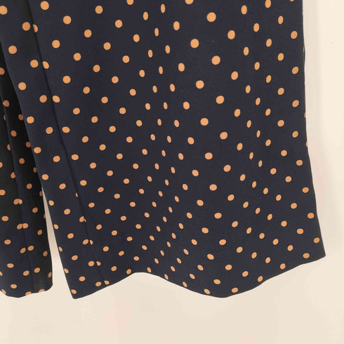 バナナリパブリック BANANA REPUBLIC ドット ワイド スラックス レディース O