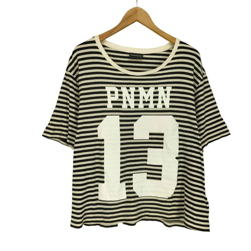 フェノメノン PHENOMENON 13ナンバリング ボーダー 半袖 Tシャツ メンズ