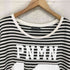 フェノメノン PHENOMENON 13ナンバリング ボーダー 半袖 Tシャツ メンズ