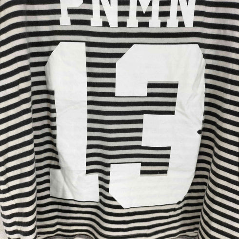 フェノメノン PHENOMENON 13ナンバリング ボーダー 半袖 Tシャツ メンズ