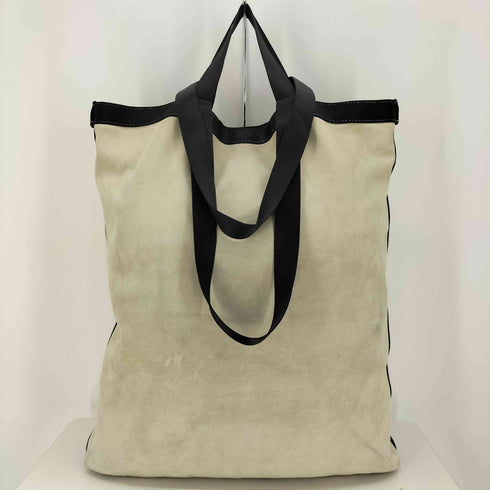 EYOFUKE Leather Nylon Combination Tote Bag メンズ