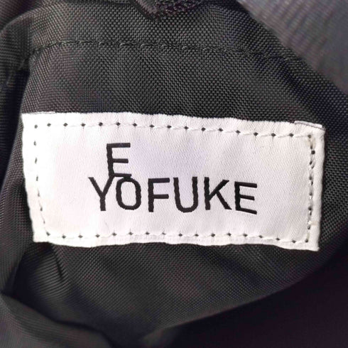 EYOFUKE Leather Nylon Combination Tote Bag メンズ